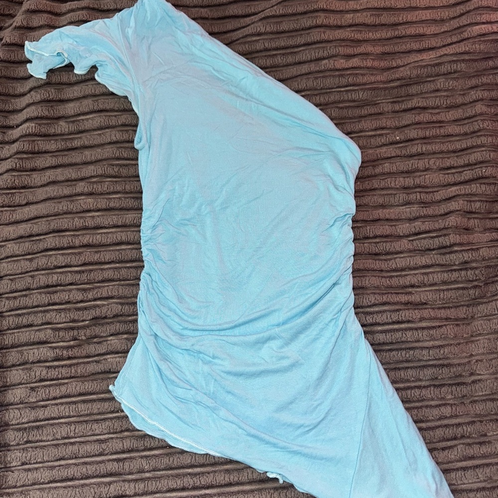 Silence + Noise Sky Blue Top